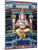 Close Up of Gopuram of Sri Mariamman Temple, a Dravidian Style Temple in Chinatown, Singapore-Gavin Hellier-Mounted Photographic Print