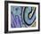 Close-up of Graffiti-null-Framed Photographic Print