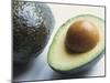 Close-Up of Half an Avocado Pear, with Stone-Lee Frost-Mounted Photographic Print