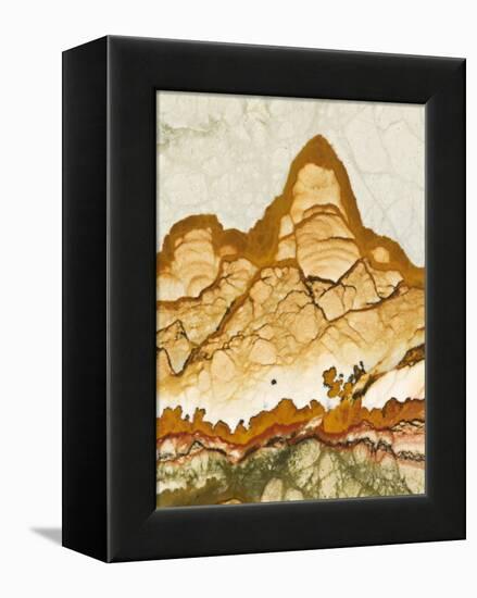 Close-Up of Jasper Stone, Rocky Butte, Oregon, USA-Dennis Kirkland-Framed Premier Image Canvas