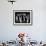 Close Up of Legs of Young Ballerinas in Toe Shoes under Desk at La Scala Ballet School-Alfred Eisenstaedt-Framed Photographic Print displayed on a wall