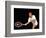 Close-up of Man Playing Tennis-Bill Bachmann-Framed Photographic Print