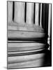 Close-Up of Marble Base of Enormous Column in the Supreme Court Building-Walker Evans-Mounted Photographic Print