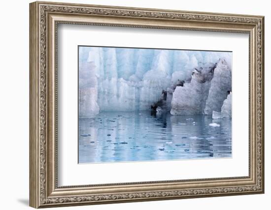 Close-Up of Margerie Glacier, Glacier Bay National Park, Alaska, USA-Jaynes Gallery-Framed Photographic Print