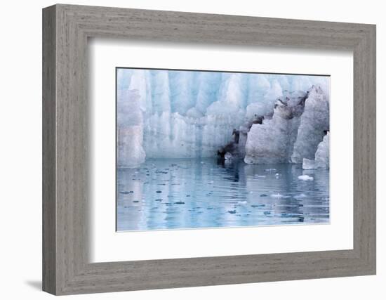 Close-Up of Margerie Glacier, Glacier Bay National Park, Alaska, USA-Jaynes Gallery-Framed Photographic Print