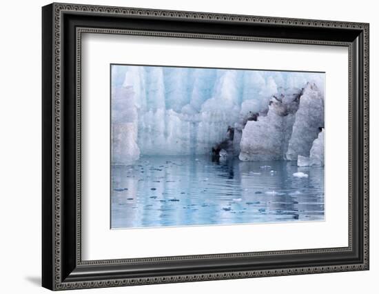 Close-Up of Margerie Glacier, Glacier Bay National Park, Alaska, USA-Jaynes Gallery-Framed Photographic Print