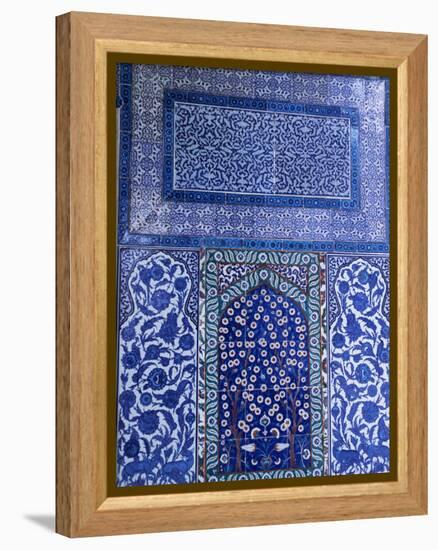 Close-Up of Mosaic, Topkapi Palace, Istanbul, Turkey-R H Productions-Framed Premier Image Canvas