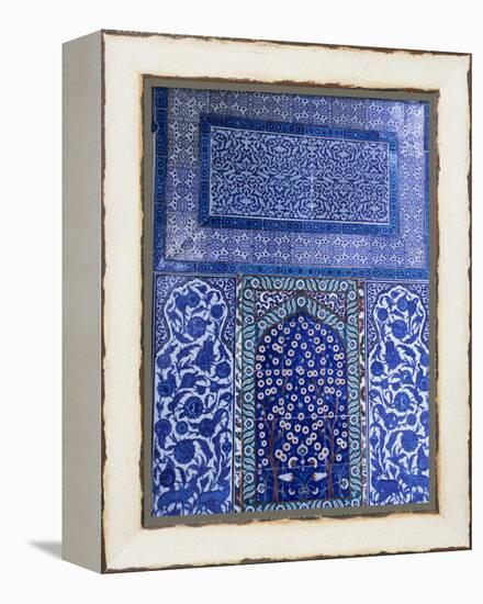 Close-Up of Mosaic, Topkapi Palace, Istanbul, Turkey-R H Productions-Framed Premier Image Canvas