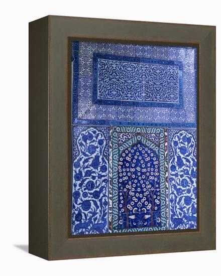 Close-Up of Mosaic, Topkapi Palace, Istanbul, Turkey-R H Productions-Framed Premier Image Canvas