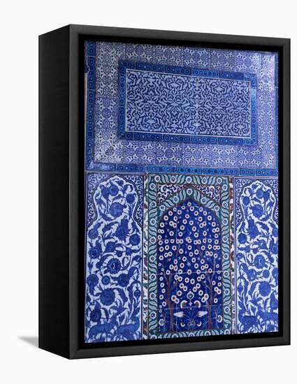 Close-Up of Mosaic, Topkapi Palace, Istanbul, Turkey-R H Productions-Framed Premier Image Canvas