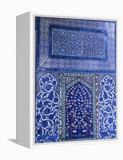 Close-Up of Mosaic, Topkapi Palace, Istanbul, Turkey-R H Productions-Framed Premier Image Canvas