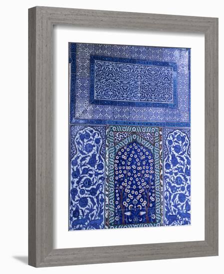 Close-Up of Mosaic, Topkapi Palace, Istanbul, Turkey-R H Productions-Framed Photographic Print