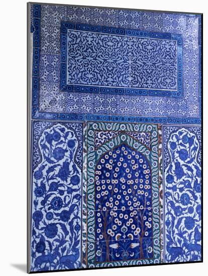 Close-Up of Mosaic, Topkapi Palace, Istanbul, Turkey-R H Productions-Mounted Photographic Print