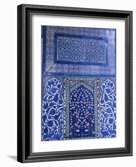 Close-Up of Mosaic, Topkapi Palace, Istanbul, Turkey-R H Productions-Framed Photographic Print