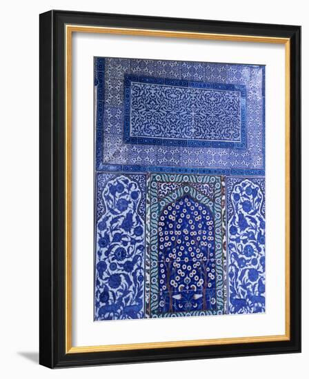 Close-Up of Mosaic, Topkapi Palace, Istanbul, Turkey-R H Productions-Framed Photographic Print