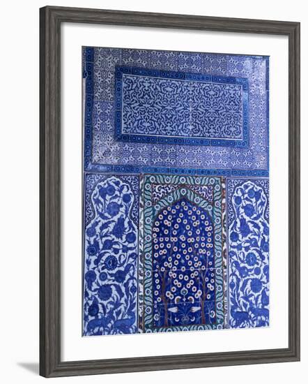 Close-Up of Mosaic, Topkapi Palace, Istanbul, Turkey-R H Productions-Framed Photographic Print