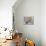 Close-up of paint brushes hanging on wall at an artist studio, California, USA-Panoramic Images-Photographic Print displayed on a wall