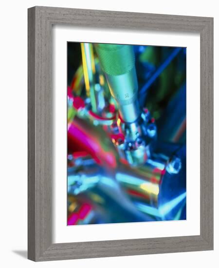 Close-up of Part of a Mass Spectrometer-Tek Image-Framed Photographic Print