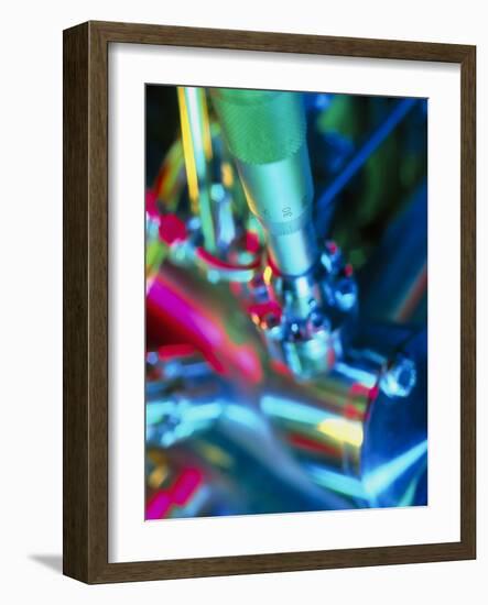 Close-up of Part of a Mass Spectrometer-Tek Image-Framed Photographic Print