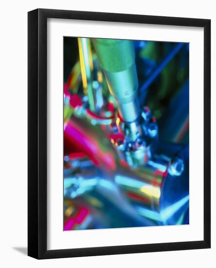 Close-up of Part of a Mass Spectrometer-Tek Image-Framed Photographic Print