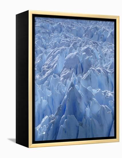 Close Up of Perito Moreno Glacier in Argentina-Joseph Sohm-Framed Premier Image Canvas