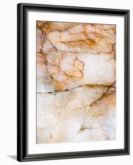 Close Up of Quartz, Scotland, UK-Niall Benvie-Framed Photographic Print