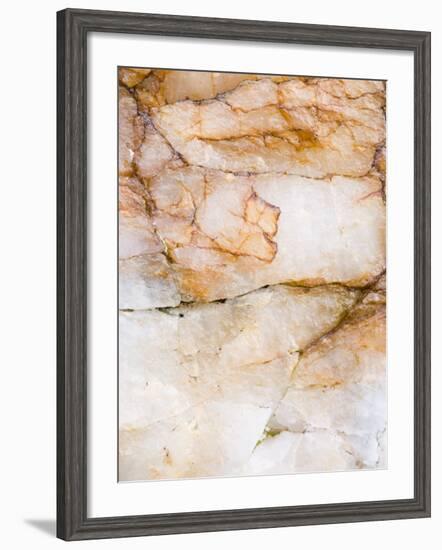 Close Up of Quartz, Scotland, UK-Niall Benvie-Framed Photographic Print