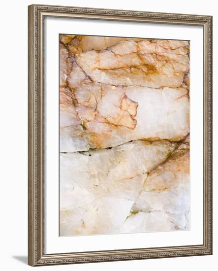 Close Up of Quartz, Scotland, UK-Niall Benvie-Framed Photographic Print