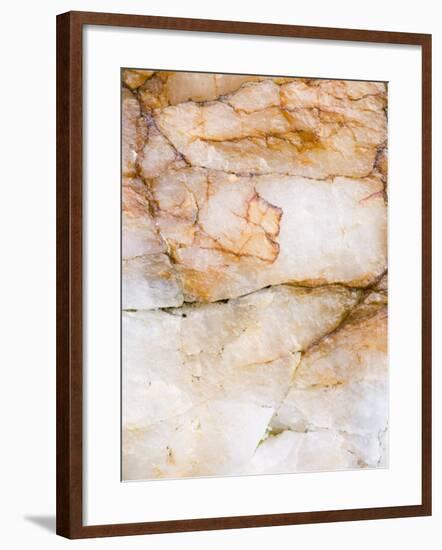 Close Up of Quartz, Scotland, UK-Niall Benvie-Framed Photographic Print