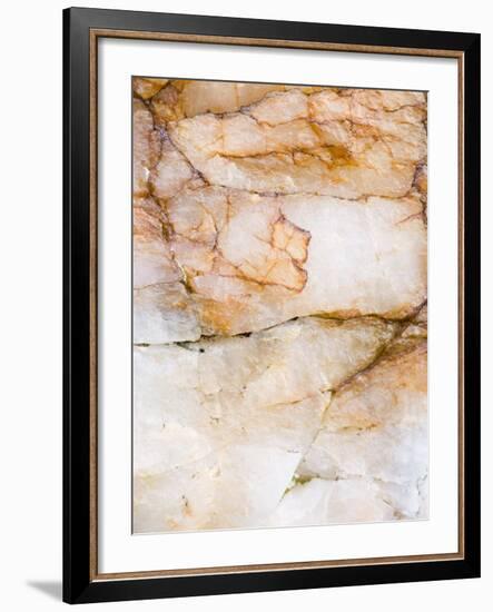 Close Up of Quartz, Scotland, UK-Niall Benvie-Framed Photographic Print