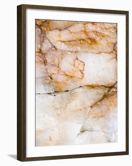 Close Up of Quartz, Scotland, UK-Niall Benvie-Framed Photographic Print