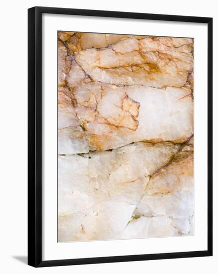 Close Up of Quartz, Scotland, UK-Niall Benvie-Framed Photographic Print