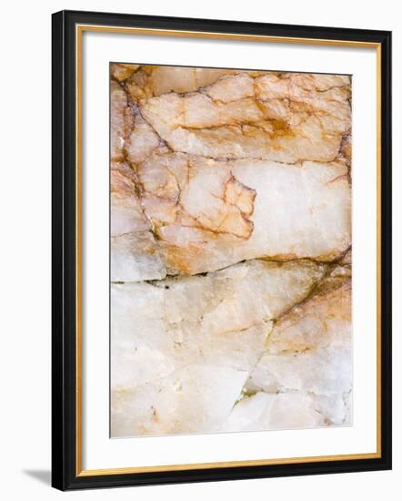 Close Up of Quartz, Scotland, UK-Niall Benvie-Framed Photographic Print