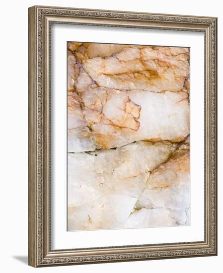 Close Up of Quartz, Scotland, UK-Niall Benvie-Framed Photographic Print