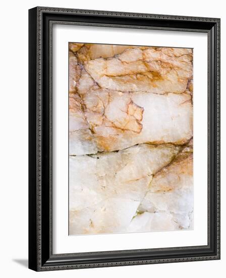 Close Up of Quartz, Scotland, UK-Niall Benvie-Framed Photographic Print