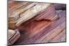 Close-up of Rainbow Vista, Valley of Fire State Park, Nevada, USA.-Michel Hersen-Mounted Photographic Print