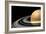 Close-Up of Saturn and its Planetary Rings-null-Framed Premium Giclee Print