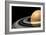 Close-Up of Saturn and its Planetary Rings-null-Framed Premium Giclee Print