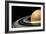 Close-Up of Saturn and its Planetary Rings-null-Framed Premium Giclee Print