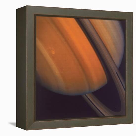 Close Up of Saturn's Rings, 1981-null-Framed Premier Image Canvas