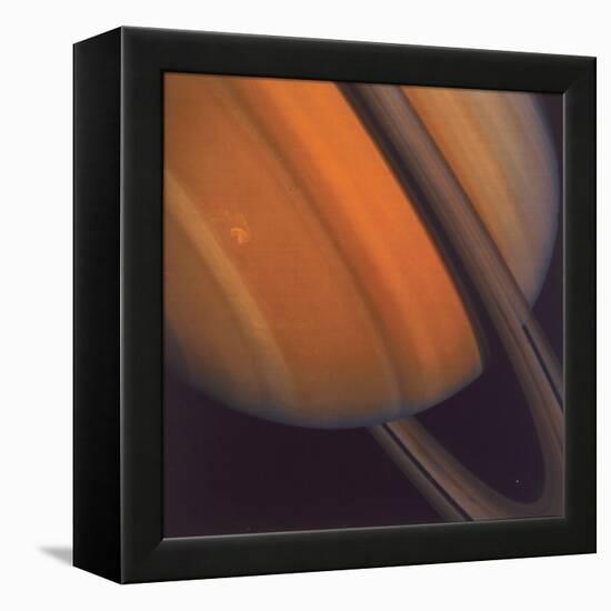 Close Up of Saturn's Rings, 1981-null-Framed Premier Image Canvas