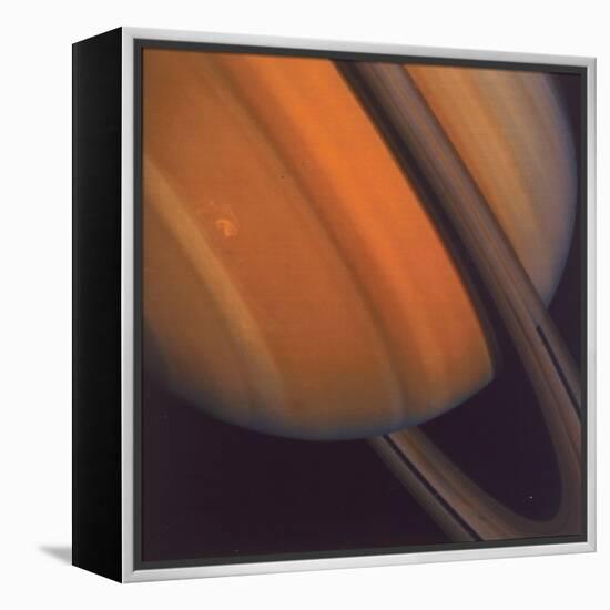 Close Up of Saturn's Rings, 1981-null-Framed Premier Image Canvas
