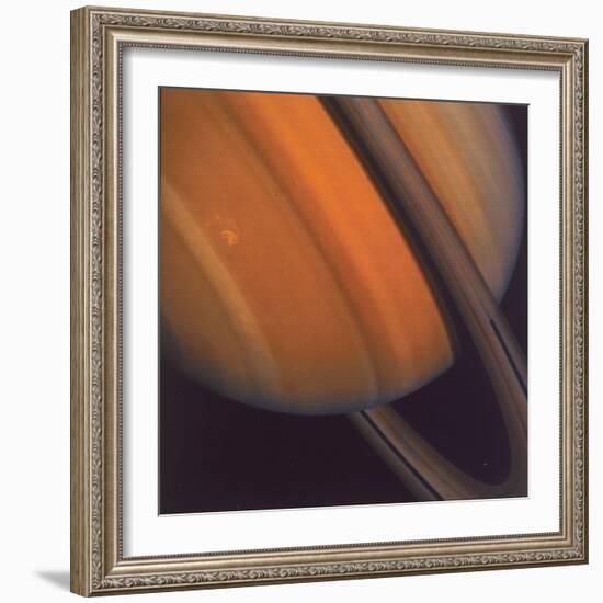 Close Up of Saturn's Rings, 1981-null-Framed Giclee Print