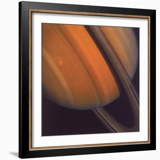 Close Up of Saturn's Rings, 1981-null-Framed Giclee Print