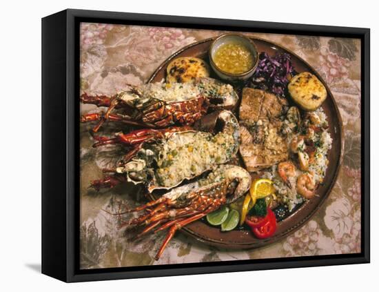 Close-up of Seafood Platter, Puerto Vallarta, Mexico-Merrill Images-Framed Premier Image Canvas