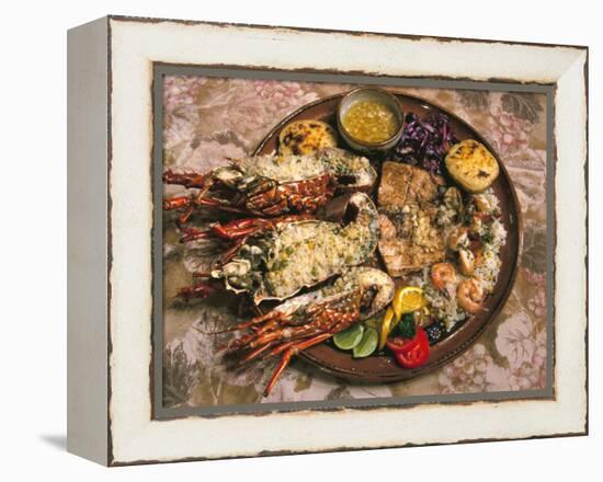 Close-up of Seafood Platter, Puerto Vallarta, Mexico-Merrill Images-Framed Premier Image Canvas