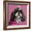 Close-Up Of Shih Tzu In Pink, 2 Years Old, In Front Of Pink Background-Life on White-Framed Photographic Print