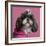 Close-Up Of Shih Tzu In Pink, 2 Years Old, In Front Of Pink Background-Life on White-Framed Photographic Print