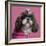 Close-Up Of Shih Tzu In Pink, 2 Years Old, In Front Of Pink Background-Life on White-Framed Photographic Print