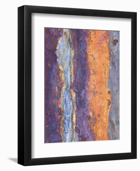 Close Up of Slate, Easdale, Scotland, UK-Niall Benvie-Framed Photographic Print